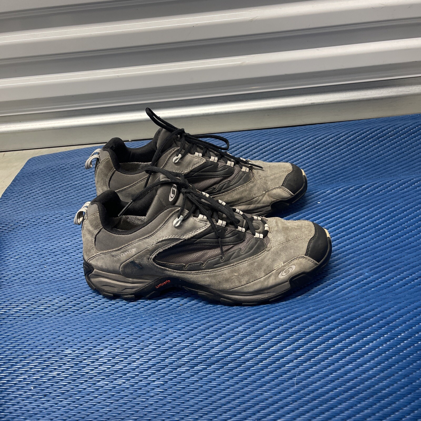 Salomon Contagrip scarpe da trekking in pelle ortolite donna 13 trail outdoor