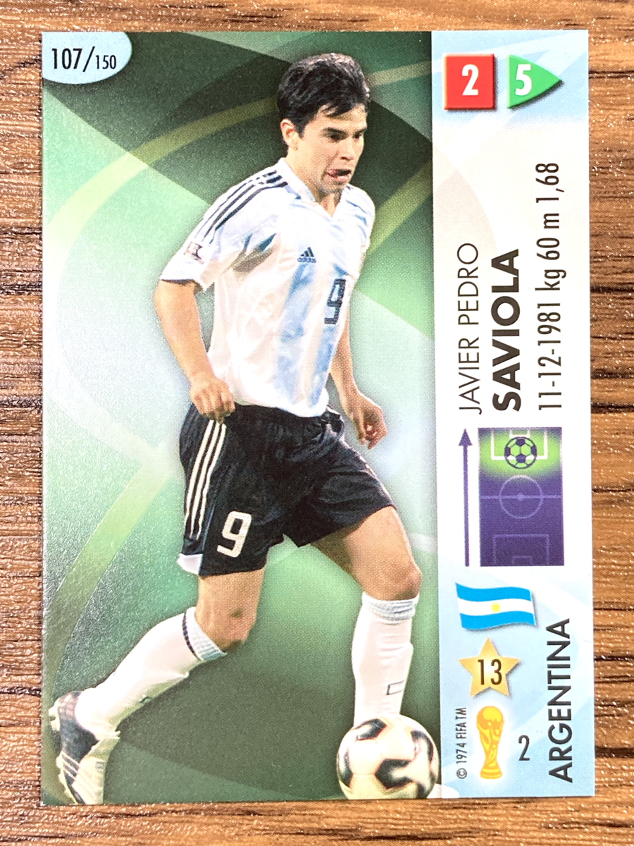 Panini Card GOAAAL! World Cup Germany 2006 #107 Javier Saviola