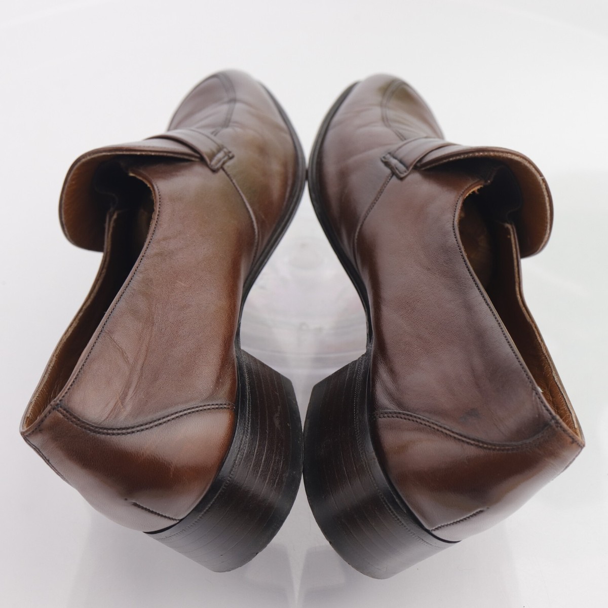 Vintage Bally Switzerland Men\'s Roscoe Loafer Size 10.5 M Brown Leather Vintage Bally Switzerland Men main image 3