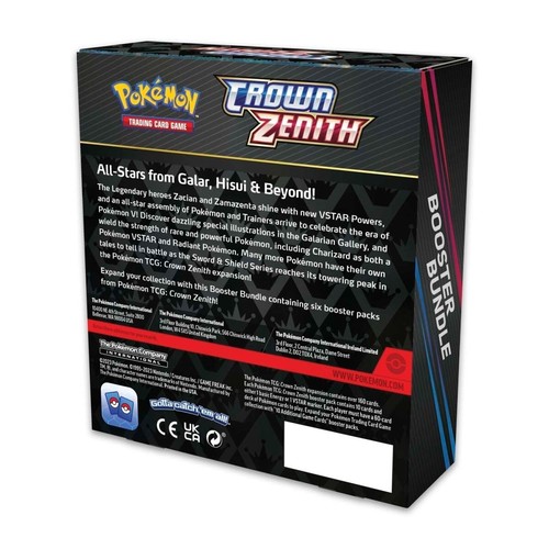 Crown Zenith Booster Bundle POKEMON TCG - FACTORY SEALED /w SHRINK - Picture 4 of 5