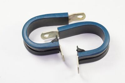 Lot of 2 AS21919WDG15 Umpco Single Loop Cushioned Clamp 15/16'' D 1/2'' W