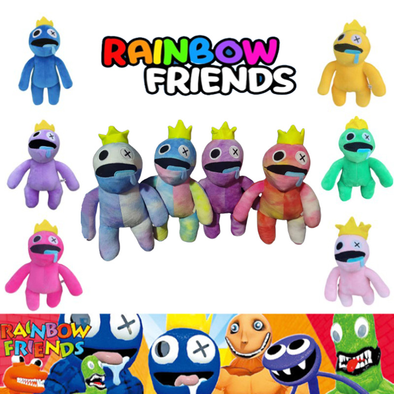 Rainbow Friends Plush: Rainbow Blue! 