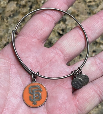 Alex Ani Metal Enamel San Francisco Giants 2015 Women’s Emergy Bracelet 