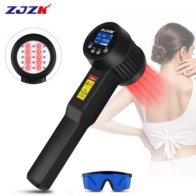 8W 650nm+808nm LLLT Cold Laser for Pain Low Level Light Therapy for Human Pets