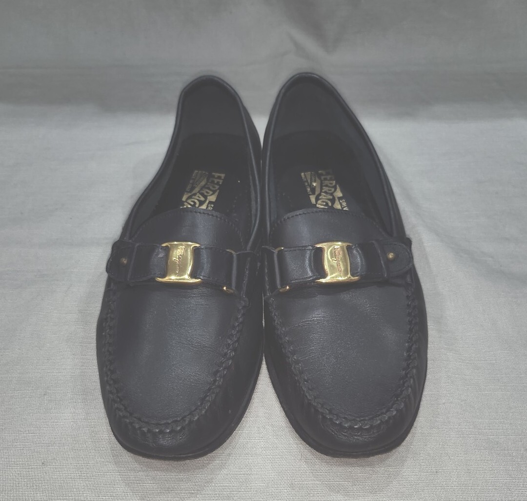 SALVATORE FERRAGAMO SLIP ON LOAFERS SHOES MEN SZ 8EE | eBay
