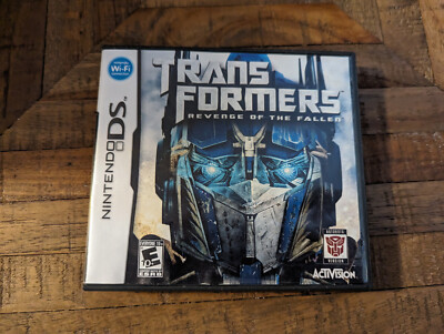 Transformers: Revenge of the Fallen Decepticons (Nintendo DS, 2009) Complete 