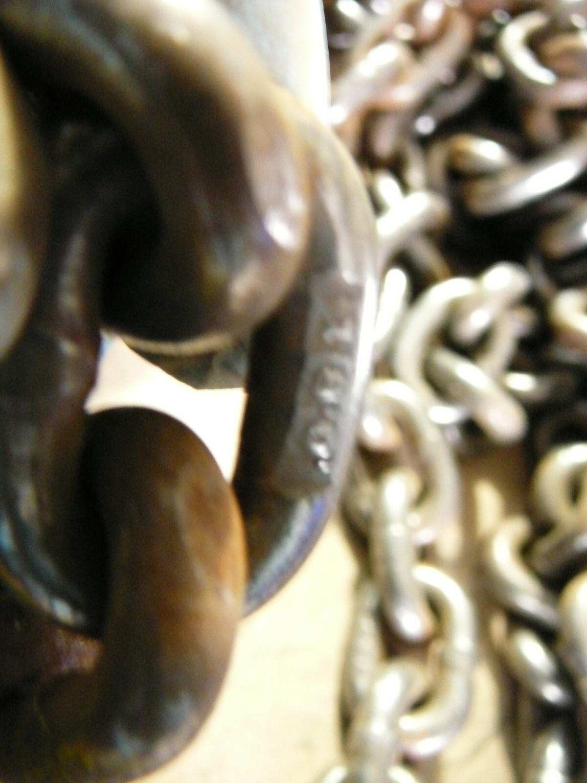 TRANSPORT TIE DOWN CHAIN 33' LINKS 11/4" eBay