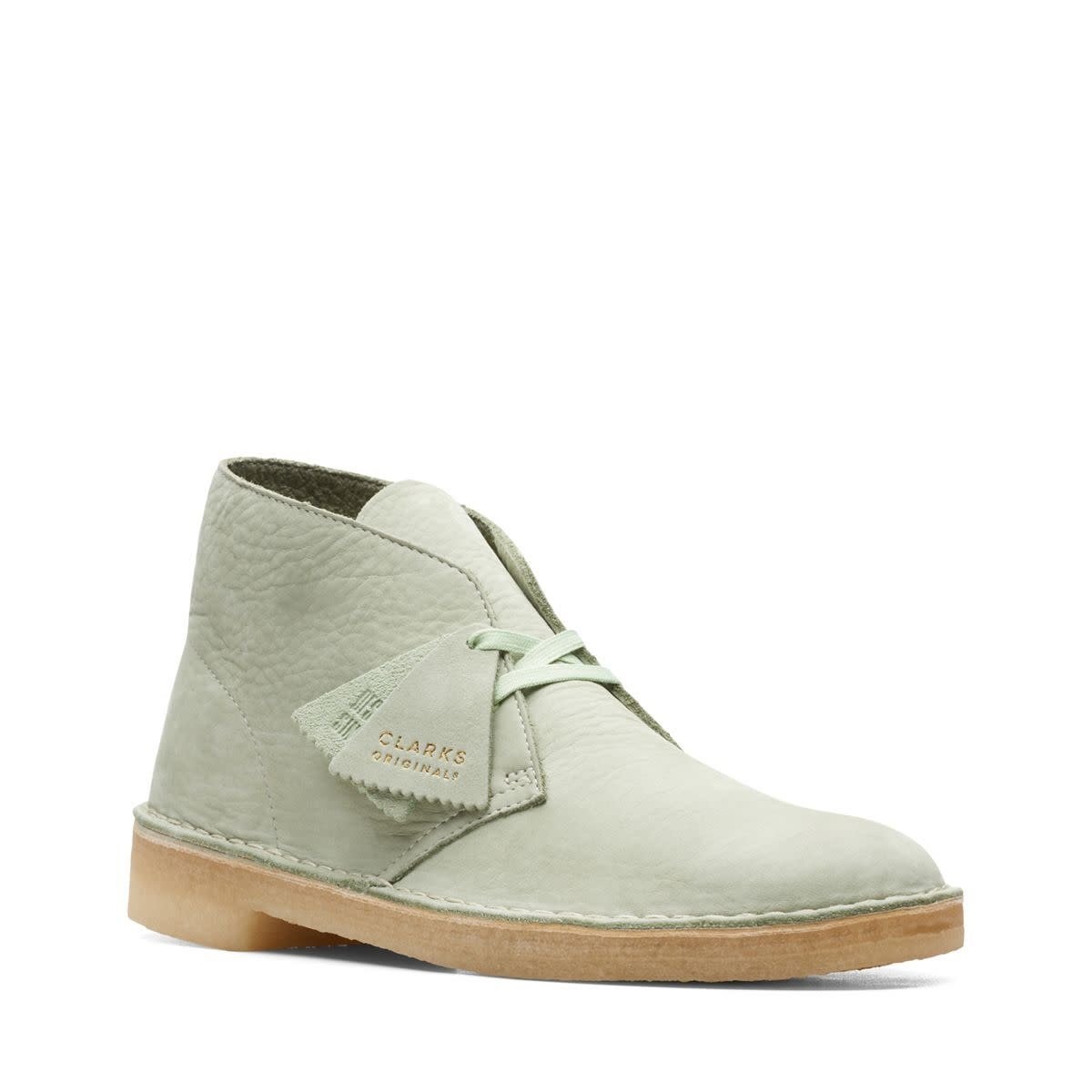 ✓🆕🚚Express Clarks Men's Desert Boot 26165743 Pale