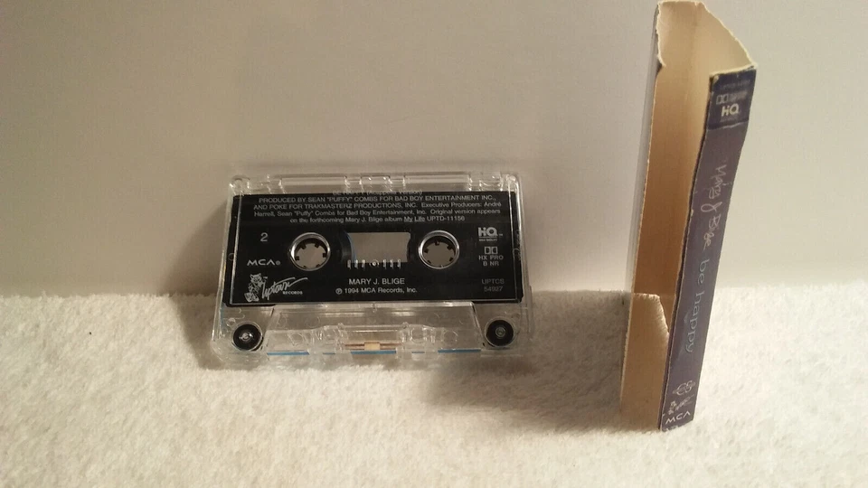 Mary J Blige - Be Happy  (Cass Single) - Image 4 of 4