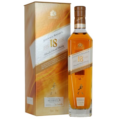 Johnnie Walker Ultimate 18 Jahre Blended Whisky - 40% Vol. / 0,7 Liter 