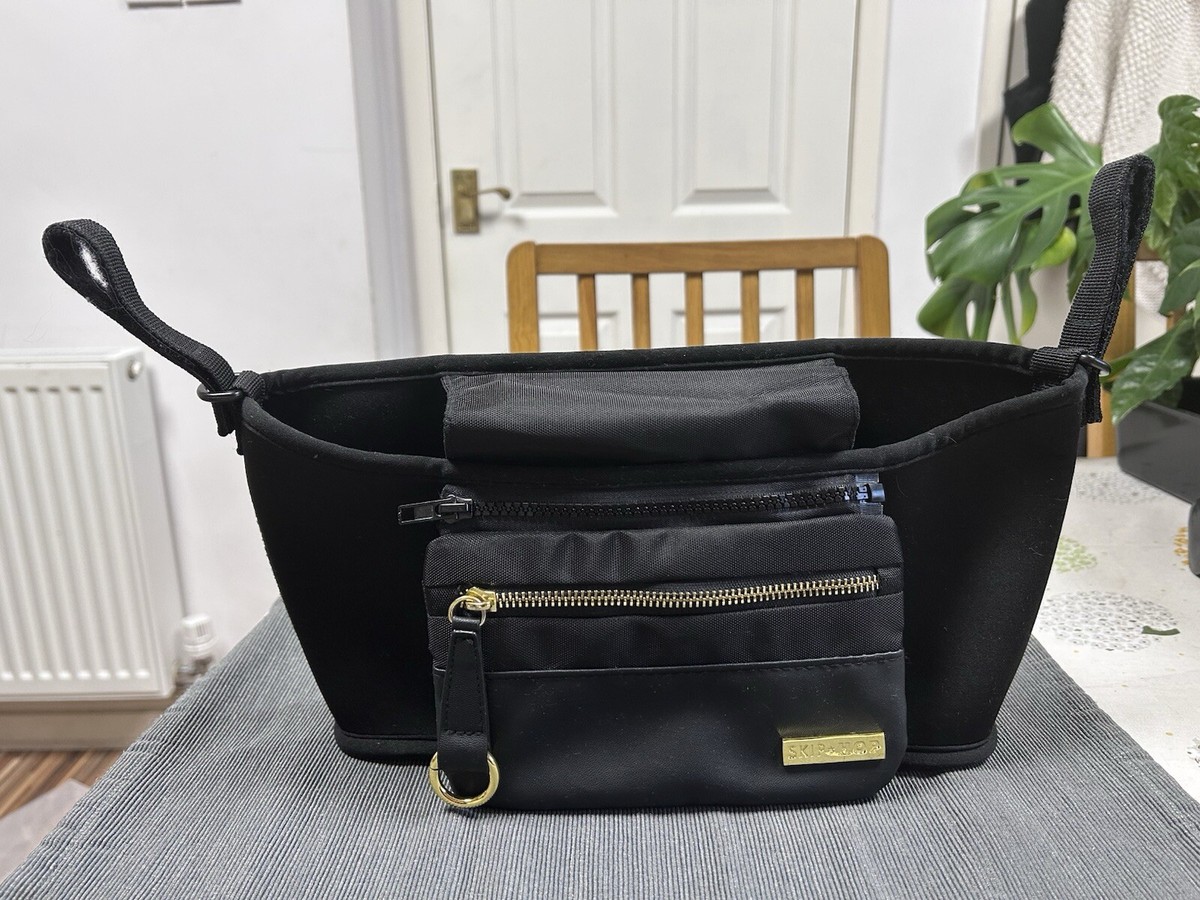 Skip Hop Stroller Organiser Pram Buggy Pushchair Accessory Black