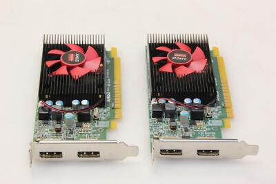 2X AMD Radeon R5 430 2GB GDDR3 2X DP Graphics Card Low Profile. SKU221491
