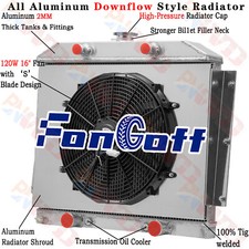 4row Radiator Shroud Fan For Mercury Flathead Configuration 4.2l 1949-1951 4row Radiator Shroud Fan For Mercury Flathead Configuration 4.2l 1949-1951
