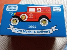 CITGO PETROLEUM #3 LIMITED EDITION FORD MODEL A DELIVERY TRUCK BANK 1:25  #2514