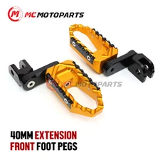 Wide Front Touring Foot Pegs 1.5" Lowering For Honda NC750 S/X 2014-2022