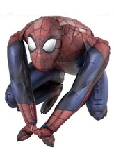 Sitting Spiderman Air-Fill 15'' Anagram Balloon Birthday Party Lots Of 6
