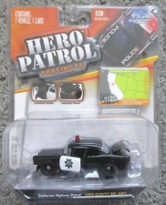 NIP JADA HERO PATROL 1:64 DIECAST 1958 CHEVY BEL AIR CALIFORNIA POLICE RARE!