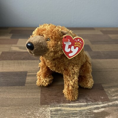 Ty Beanie Baby “Sequoia” Bear W/ Swing Tag Wildlife Plush Toy