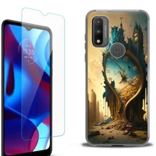Phone Case for Motorola Moto G Pure , Screen Protector p30
