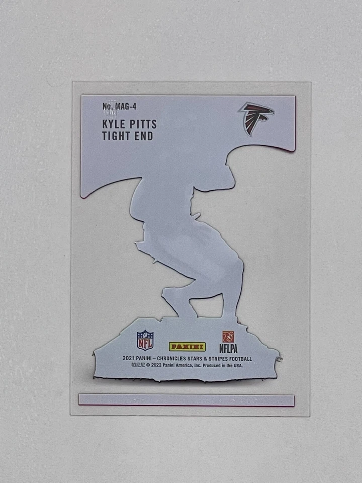 2021 Panini Chronicles Magnitude #4 Kyle Pitts Rookie Card - Image 2 of 2