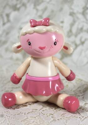 Disney Doc McStuffins Lambie 5 Inch Plastic Poseable Figure Lamb Toy