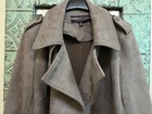Gianfranco Rossi Faux Suede Tan Motorcycle Jacket (NEW-M) — photo 2