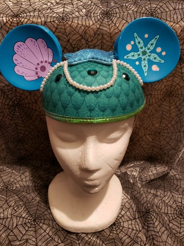 Little Mermaid Mickey Mouse Ears Hat 