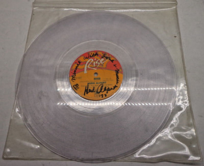 SIGNED Herb Alpert Rise / Aranjuez (Mon Amour) 12'' Clear Vinyl 1979 A&M SP 12022