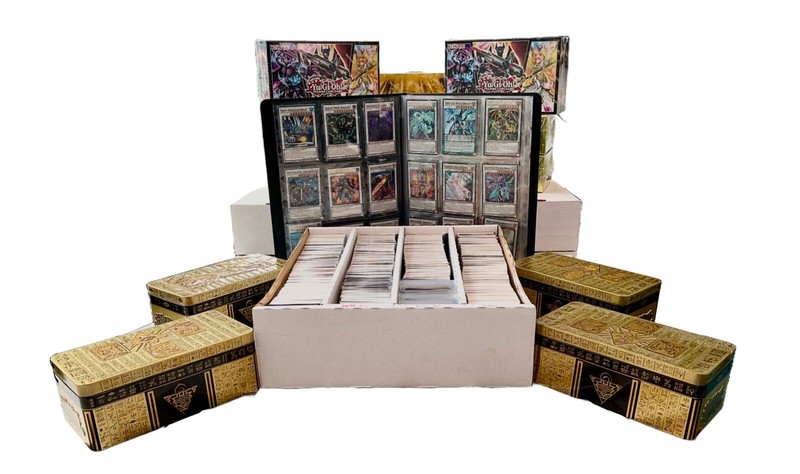 1000 YUGIOH CARDS  RANDOM MIXED BUNDLE  JOB LOT INC 50 HOLOS SECRET ULTRA SUPER