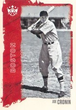 Joe Cronin 2021 Diamond Kings Baseball Canvas Base Card #4 Boston Red Sox MLB