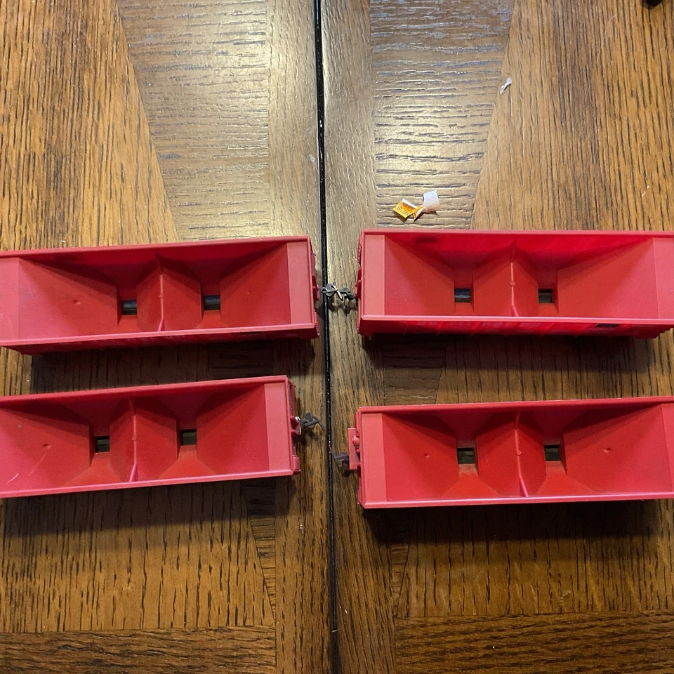 3 autos Tyco Mantua Burlington tolva de operación T332 Foto 4 de 4