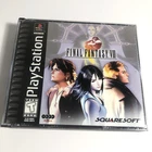 Final Fantasy VIII 8 Playstation PS1 Complete CIB w/RegCard Black Label Clean