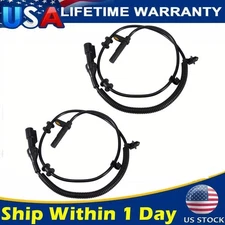 2PCS Front ABS Wheel Speed Sensor For 2005 06-2008 Ford F-150 4.2L 4.6L 5.4L RWD