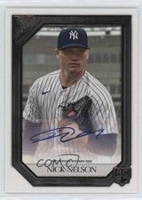 2021 Topps Gallery Rookie Auto Nick Nelson #RA-NNE Auto 5w7