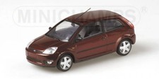 Minichamps Ford Fiesta 2002 Red Metallic 1:43 Diecast Model Car
