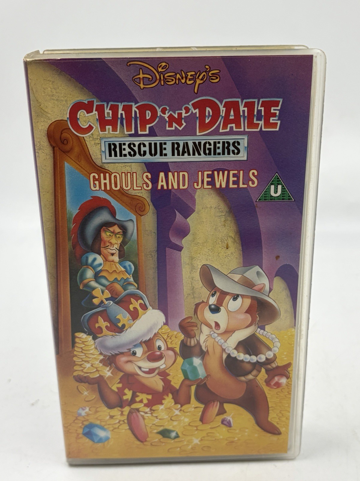 CHIP 'N DALE RESCUE RANGERS Ghouls AND Jewels VHS VIDEO PAL UK