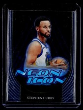 2023-24 Panini Select #4 Stephen Curry Neon Icon BK61