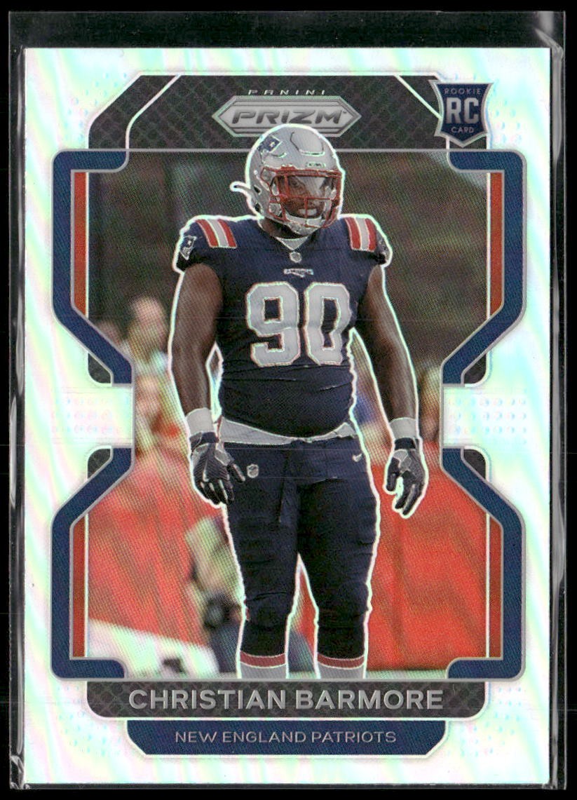 2021 Panini Prizm #388 Christian Barmore Silver