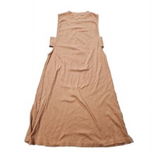 RVCA Dress Womens Size XS Orange/Beige Sleeve...