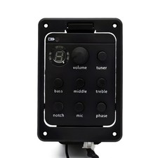 Acoustic Guitar Pickups Presys Blend 301 4-Bands Tuner Mic Onboard Preamp Pickup