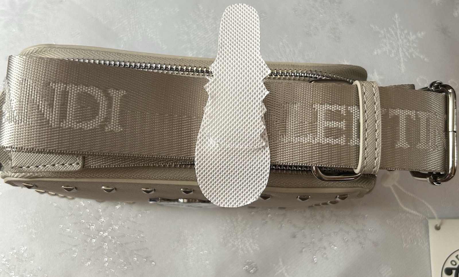 Valentino Orlandi Camera Bag - Taupe - New With Tags - MSRP $159 thumbnail 12