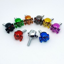 License Plate Screws Set for For cars and Motorcycles Bone Head Design M6 Size