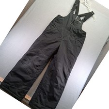 Magellan Outdoor Ski Overall 3 Pockets Youth M Black, Adjustable Strap
