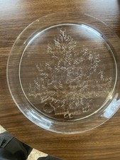 Christmas Tree Serving Platter / Tray ~ Holiday Serving ~ 13" ~ Made in USA