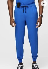 Figs Men  s Tansen Jogger Scrub Pants Size Large Reg Length Royal Blue NWT 