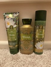 Bath Body Works Wash Cream Fragrance Mist Set Lot 3 Disney Princess TIANA
