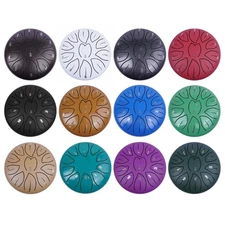 11 Note Steel Tongue Drum Small Healing Drum Portable Handpans Drum for Yoga