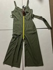 WHBM (NWT): Wide Leg, Belted, Sleeveless, Eye Hook & Zip Close Jump Suit (Sz: 6) — photo 10
