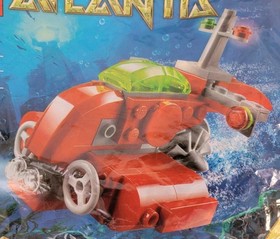 NEW Atlantis LEGO Brick Master Kit 63 Pcs. Ages 6-12