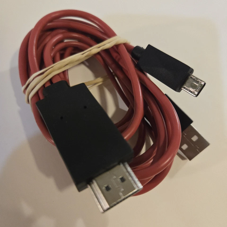 Skivatech HDMI 1080P HDTV Adapter MHL Micro USB Cable Converter for Smartphone - Image 3 of 4